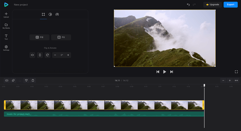 Change drone video settings Edit drone video