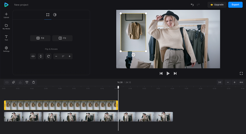 Edit fashion video clips