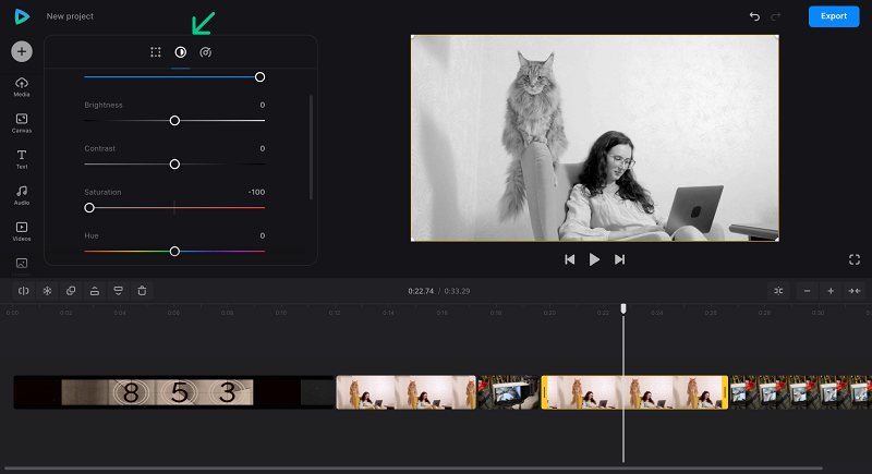 Edit movie review clip