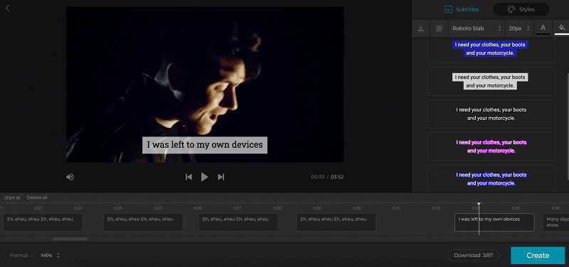 Adjust subtitles added to MKV