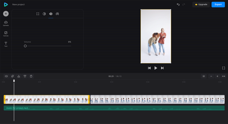Edit TikTok outfit change video