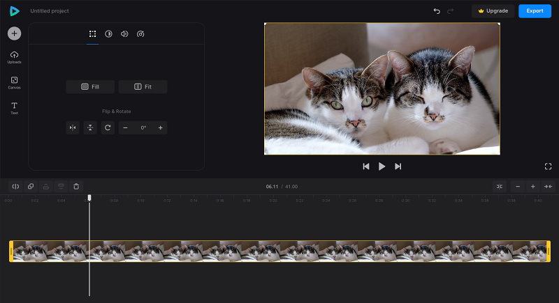 Edit video content options