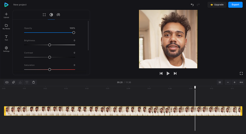 Edit video voicemail clip settings