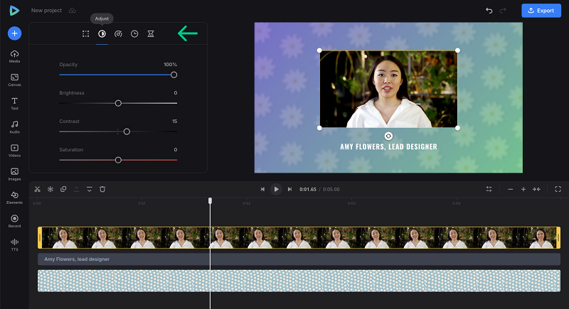 Change video background image Edit video with background image