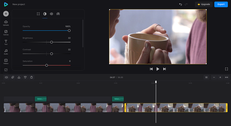 Adjust clips in video with bleep sound Edit video with bleep sound effect