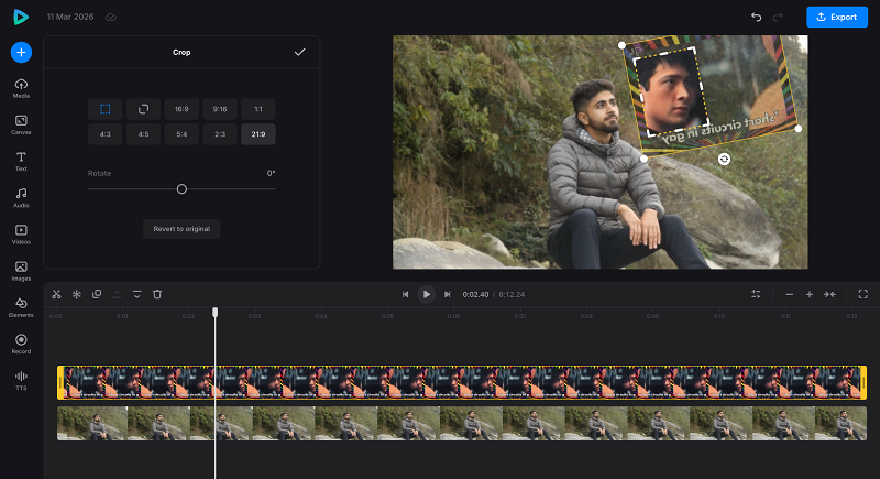 Edit video with GIF