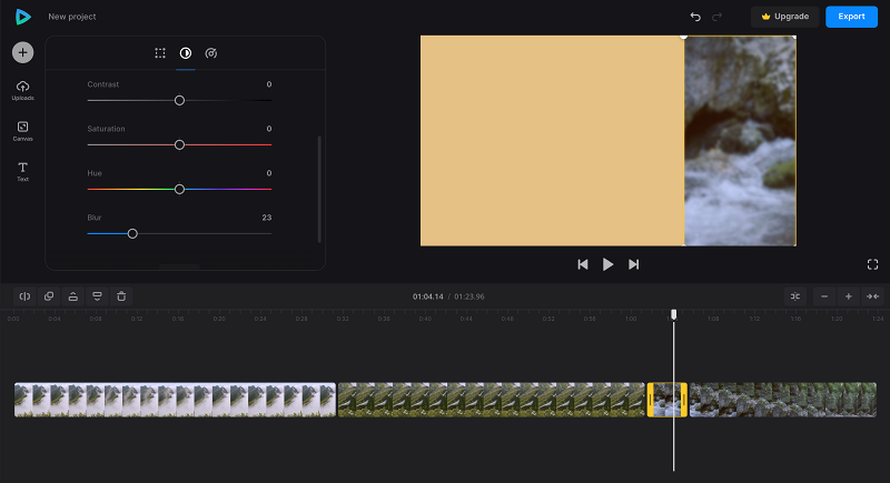 Edit vlog video colors