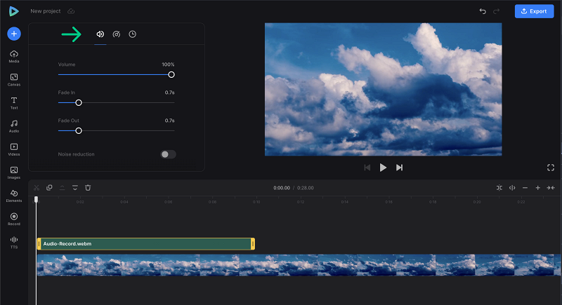 Edit voice over