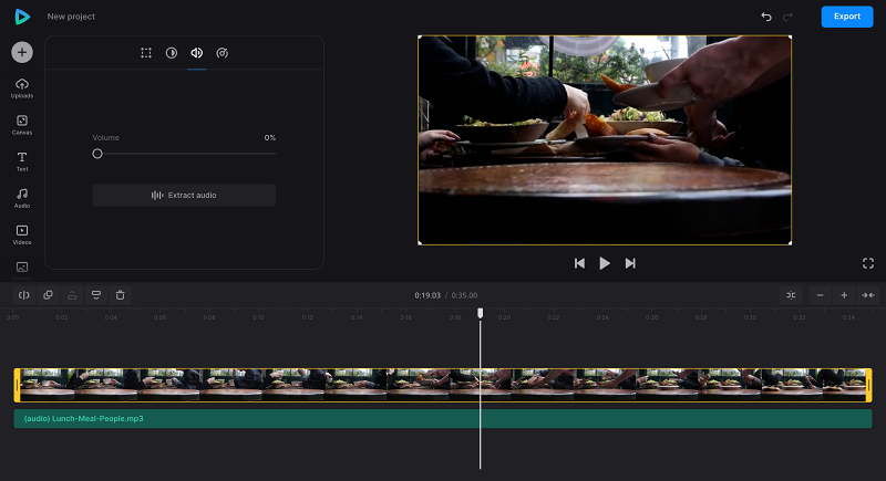 Extract audio from video