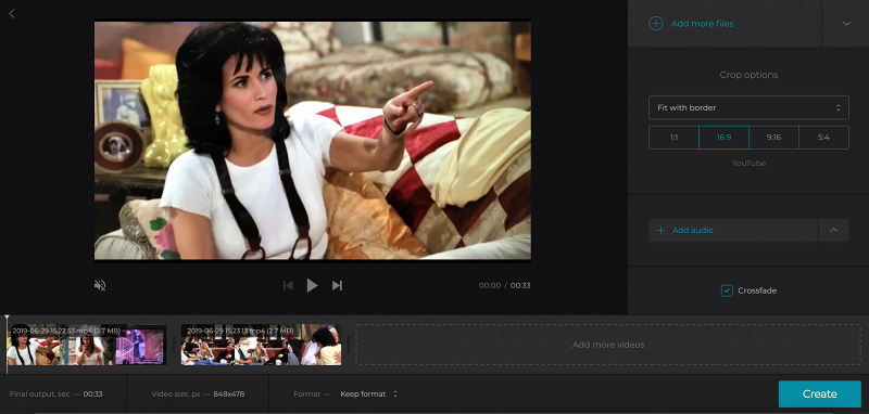 How to make a slideshow Create a slideshow for Facebook by adjusting the parameters