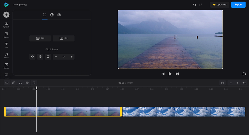 File to add text to YouTube video or Shorts