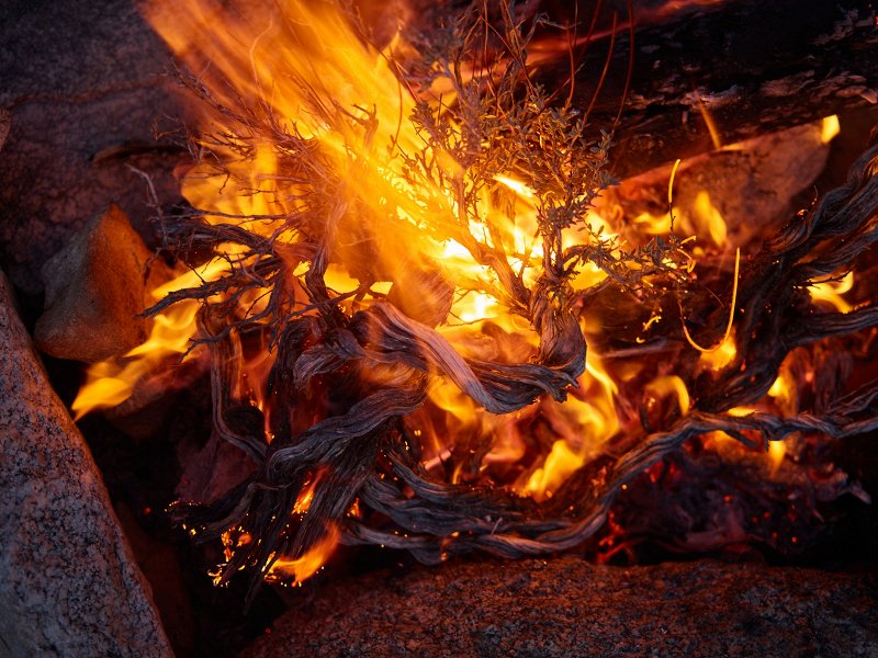 Fire at night photo Fire nighttime photography