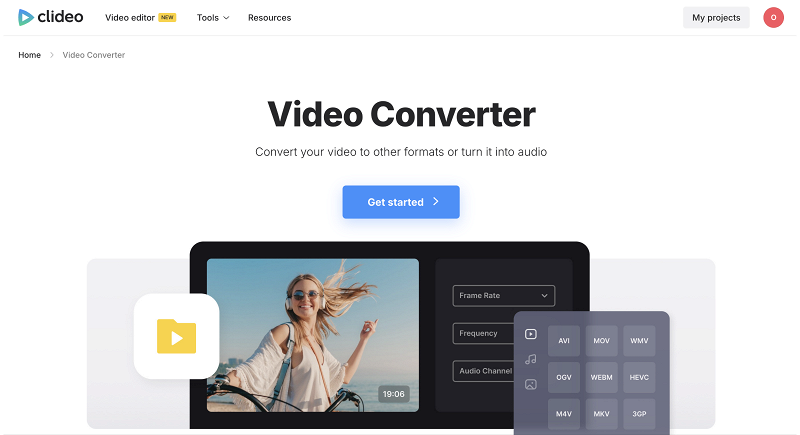 Free online video converter