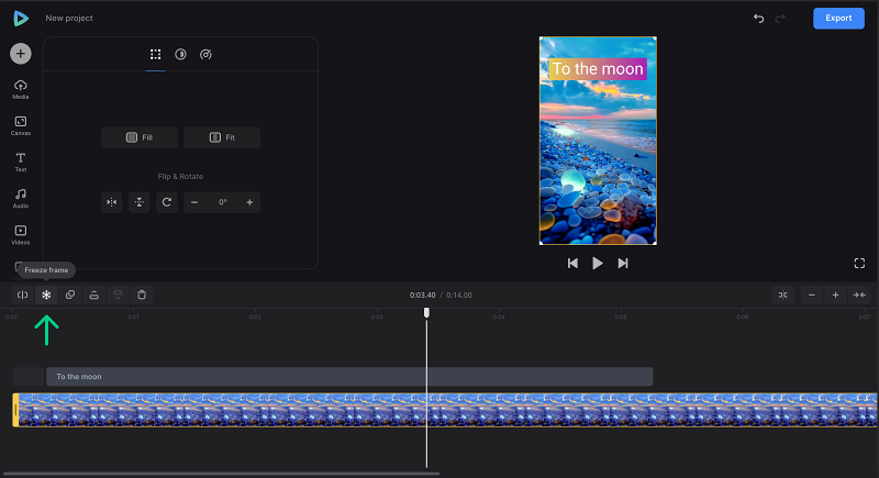 Freeze frame in TikTok 10-minute videos