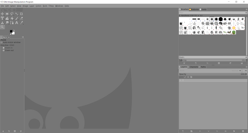 Open GIF file Gimp open GIF