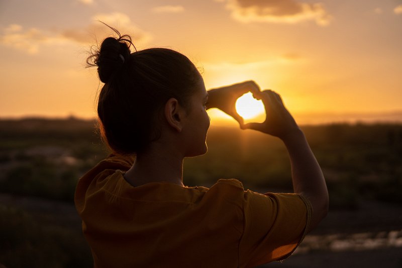 Golden hour and Blue hour example