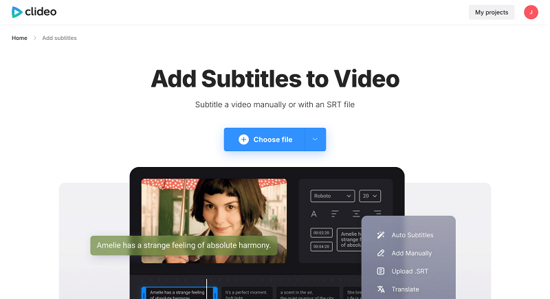 How to create SRT file