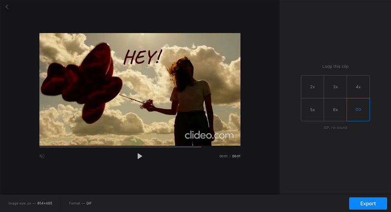 Make GIF from video
