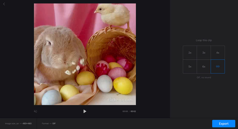 Make Happy Easter GIF from video