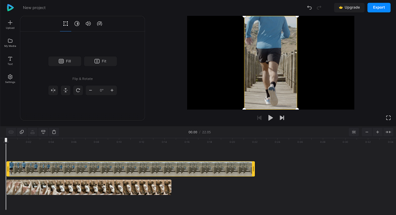 Meme video clips in the timeline