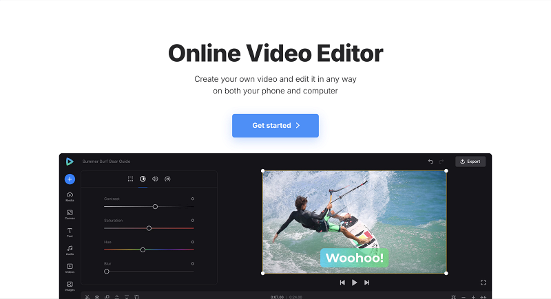 Online video tutorial maker