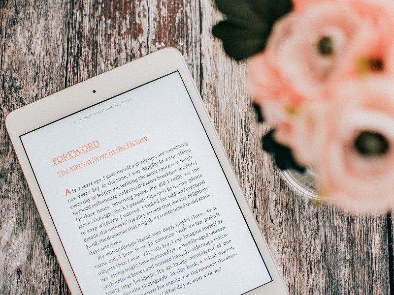 Read out books with text-to-speach