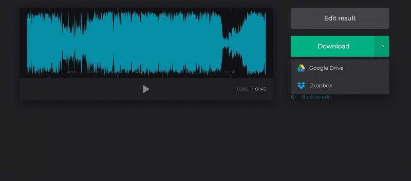 Download audio from MOV