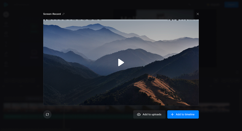 Save entire screen recording