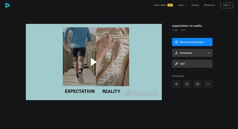 Save expectation vs reality meme video