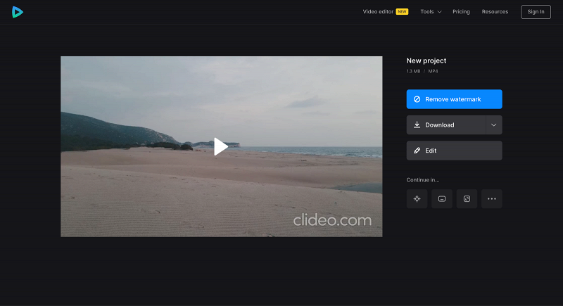 Save jump-cut video