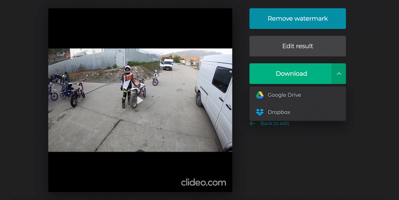 Save combined video on Windows Download merged video on Windows