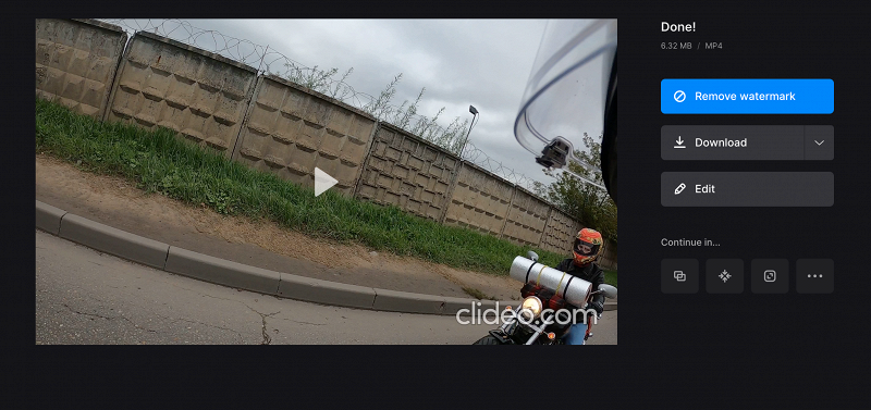 Download made stop motion video for Instagram