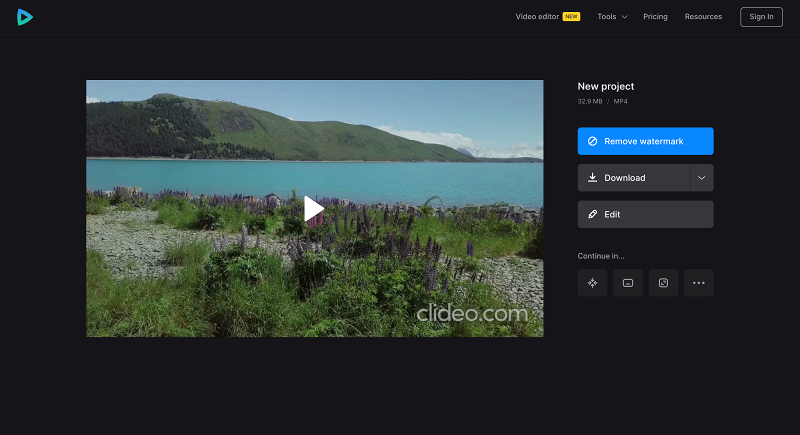 Save travel video