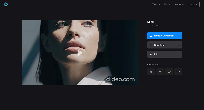 Download widesreen video Save video converted to widescreen