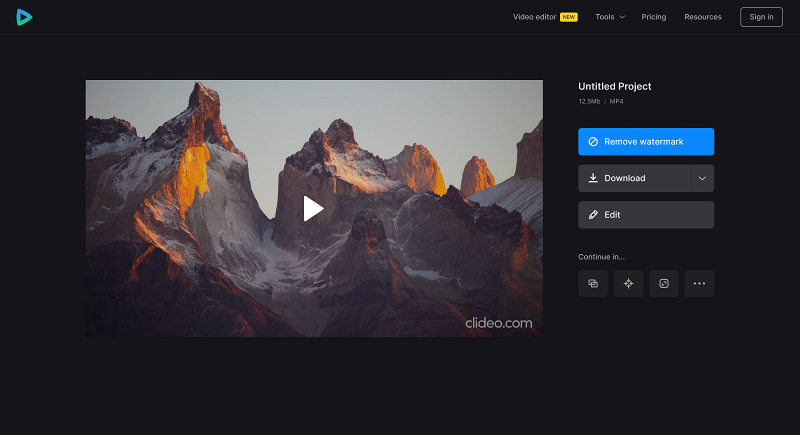 Save video from images