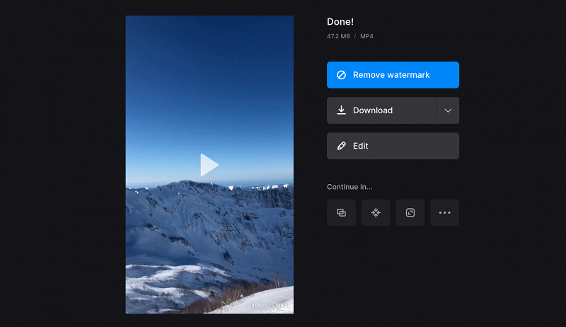 Save video from iMovie equivalent for Windows