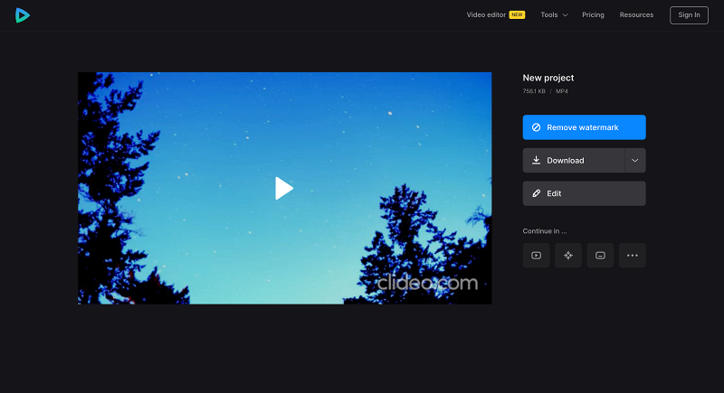 Save video to embed in PowerPoint