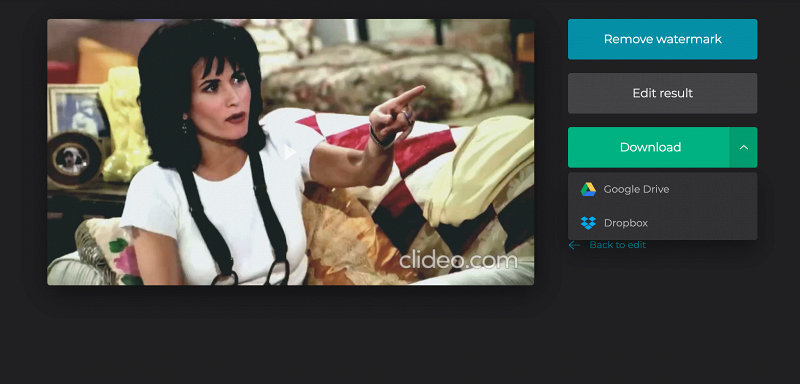 Download your video with filter