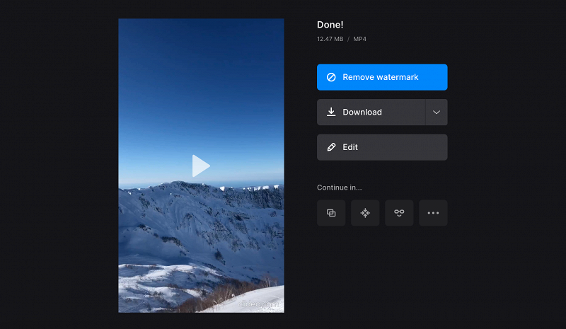 Save video with IGTV dimensions Download video with IGTV dimensions