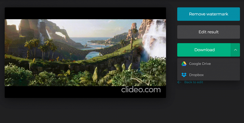 Download the created YouTube GIF to your device