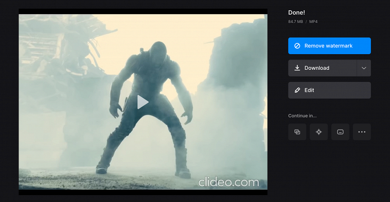 Download YouTube video with changed aspect ratio