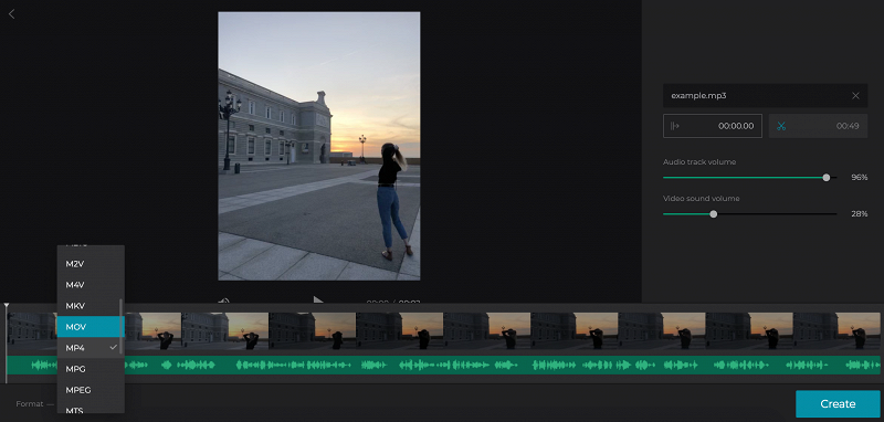 Set Triller audio and video volume 