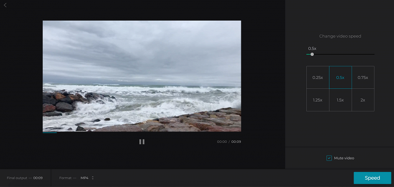 Slow down the video on Android Slow down the video on Android with one click