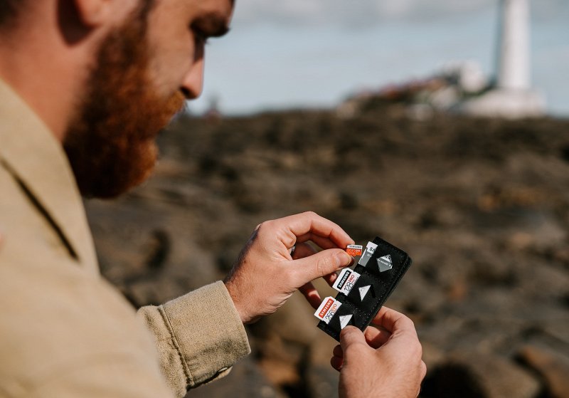 Smartphone external storage for videography