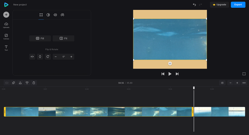 Split Twitter video