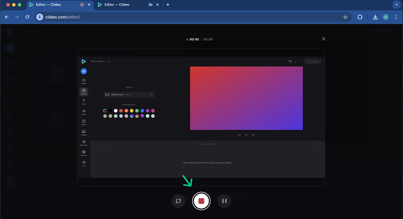 Stop recording video tutorial
