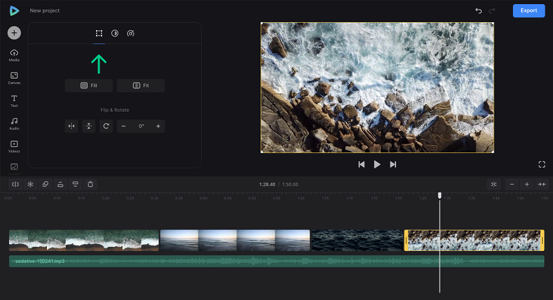 Transform video to upload music to YouTube