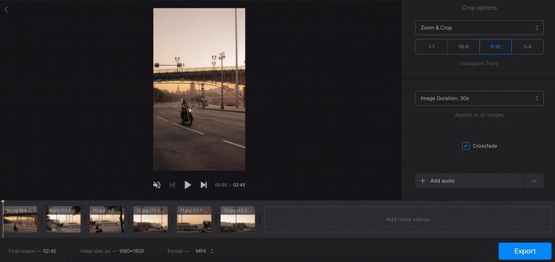 Add music for picture slideshow Upload audio for picture slideshow