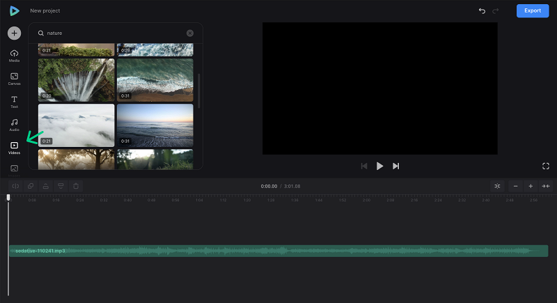 Use stocks for video to upload music to YouTube