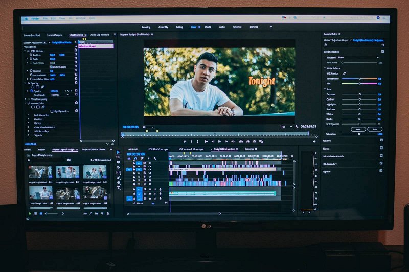 Video editing terms